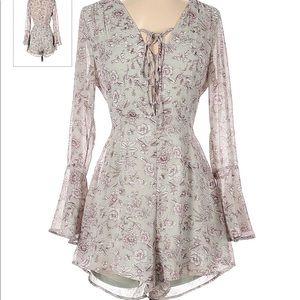 Size S long sleeve lush romper